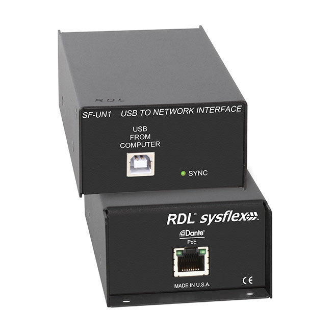 RDL SF-UN1 USB to Dante Network Interface