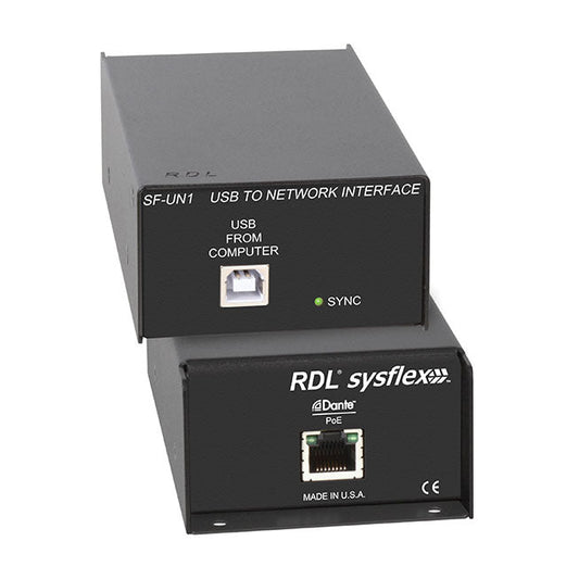 RDL SF-UN1 USB to Dante Network Interface