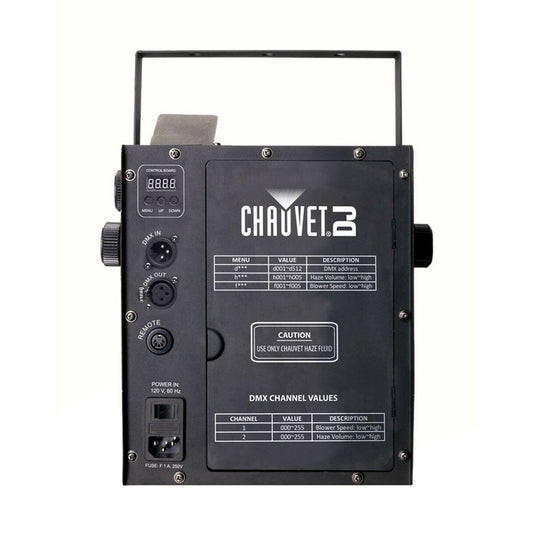 Chauvet DJ Hurricane Haze 2D Haze Machine back