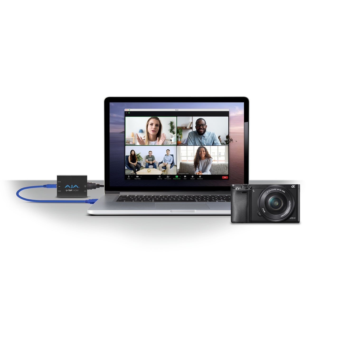 AJA U-TAP HDMI Simple USB 3.0 Powered HDMI Capture Card