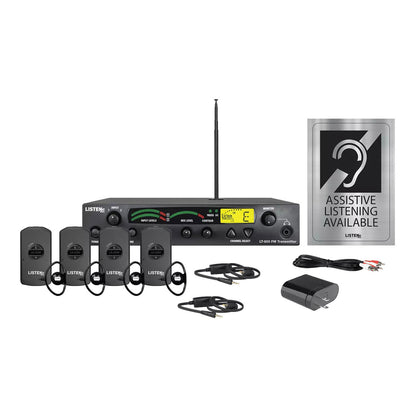 Listen Technologies LS-53-072 iDSP Prime Level I Stationary RF System