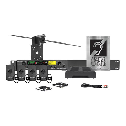 Listen Technologies LS-55-072 iDSP Prime Level III Stationary RF System