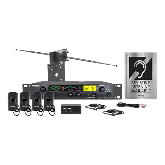 Listen Technologies LS-57-072 iDSP Advanced Level II Stationary RF System