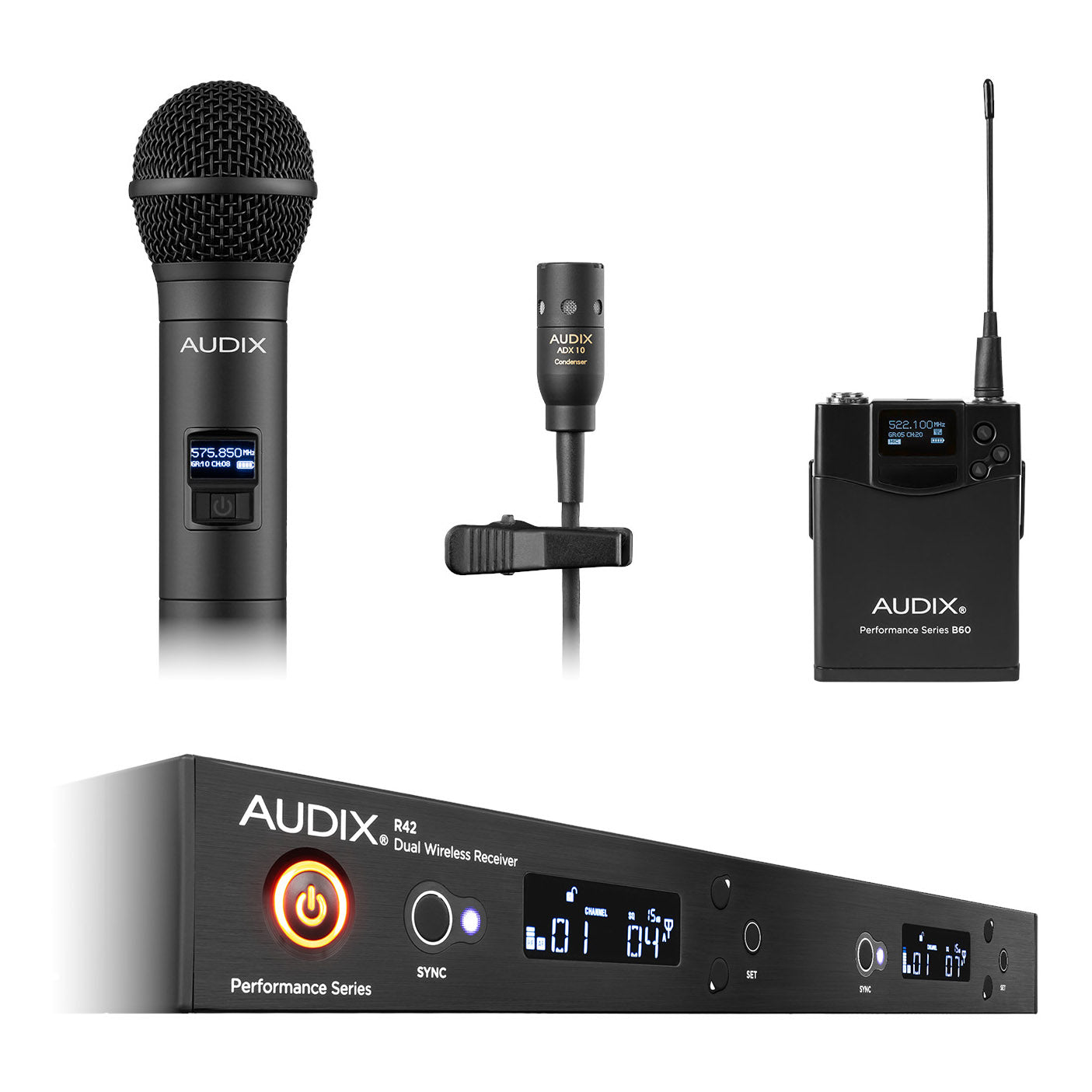 Audix AP42 C2BP Combo Wireless Microphone System