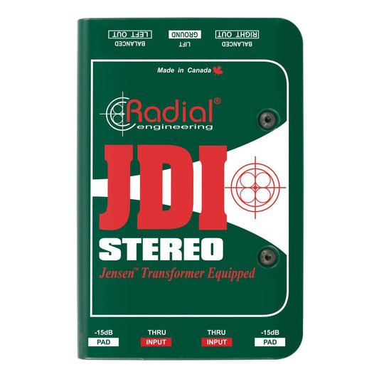 Radial JDI Stereo Passive Direct Box top