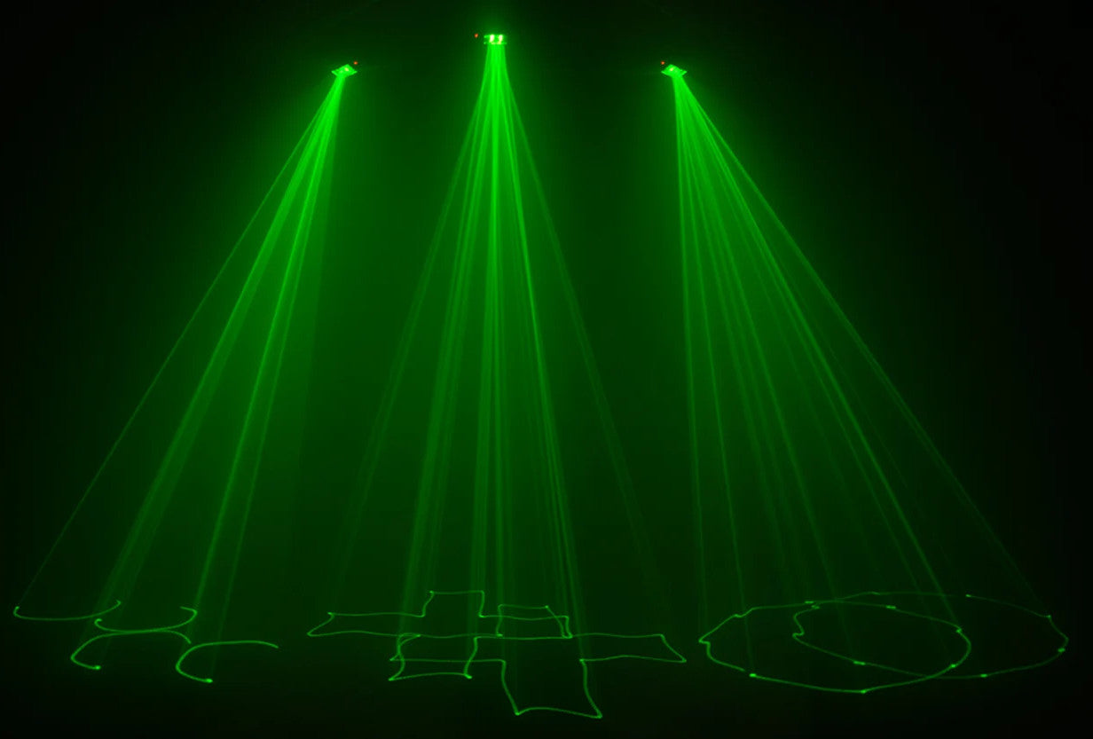 Chauvet DJ Scorpion Dual Laser shapes