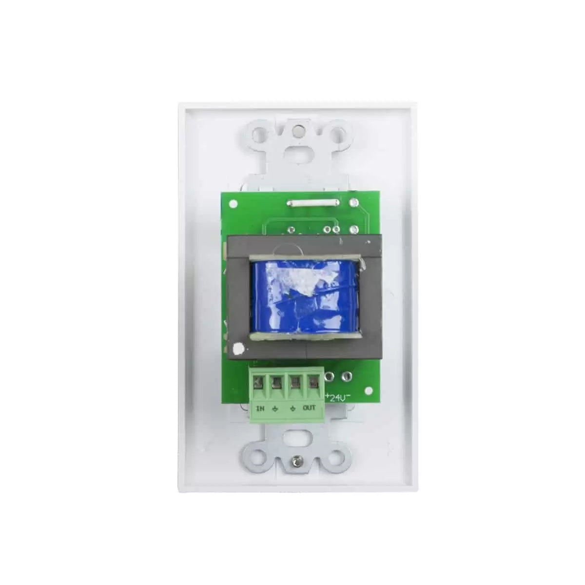 Lowell 100W Mono Volume Control With Decorator Wall Plate | Without Bypass | White