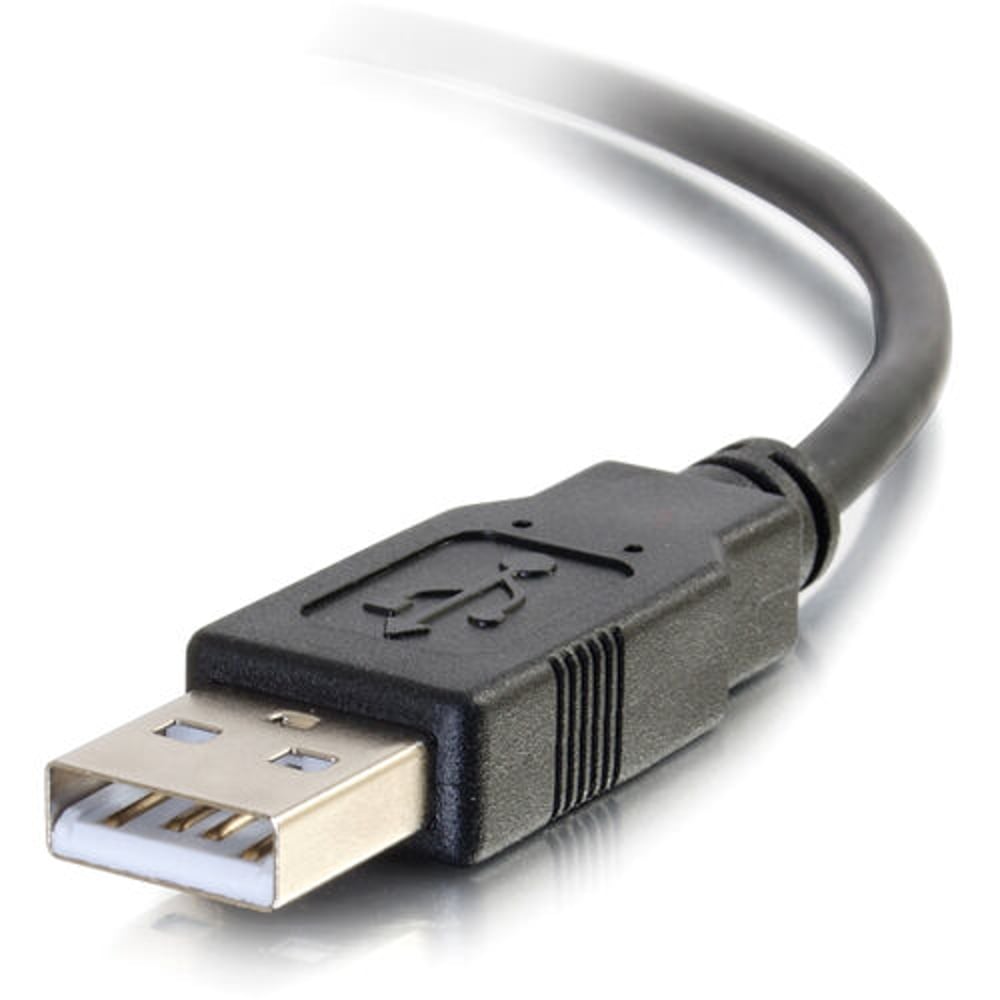 C2G 28871 6Ft Usb 2.0 Usb-C To Usb-A Cable M/M-Black