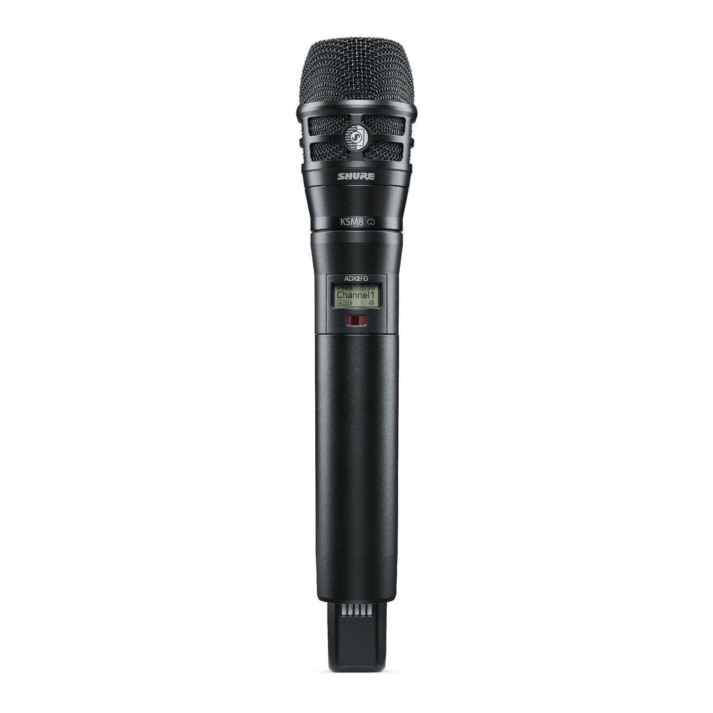 Shure ADX2FD/K8 Axient Digital Wireless Handheld Microphone Transmitter, Frequency: G57 (470-608 MHz) | Color: Black