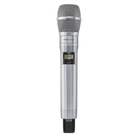 Shure ADX2FD/K9 Axient Digital Wireless Handheld Microphone Transmitter, Frequency: G57 (470-608 MHz) | Color: Black