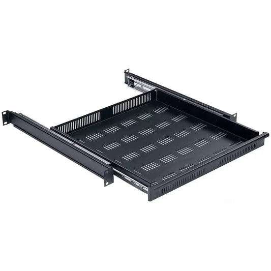 Lowell RSD-116 Series Reversible Rack Shelf or Shallow Drawer | Solid Base