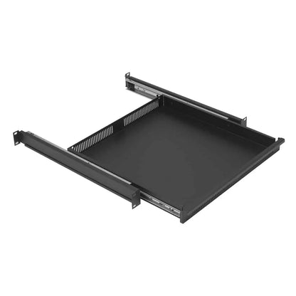 Lowell RSD-116 Series Reversible Rack Shelf or Shallow Drawer | Solid Base