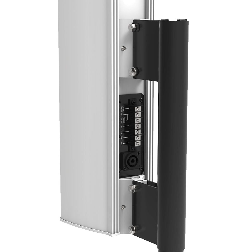 AtlasIED ALA5T Line Array Speaker Compact Column Full Range PA | Silver