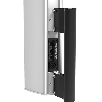 AtlasIED ALA5T Line Array Speaker Compact Column Full Range PA | Silver