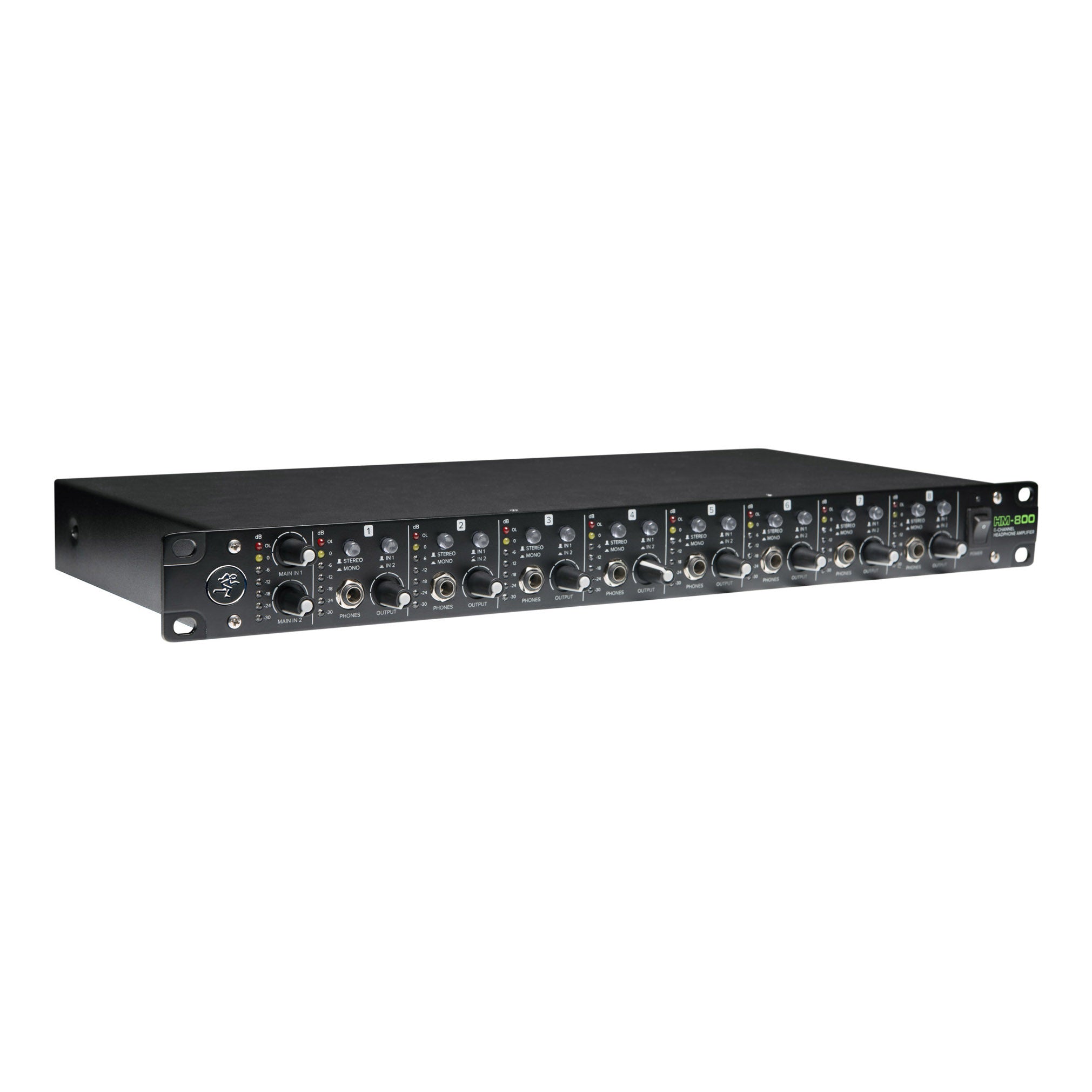 Mackie HM-800 8-Channel Headphone Amplifier | Mackie – SoundPro