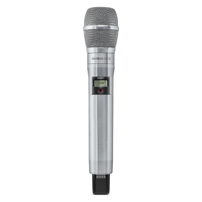 Shure ADX2FD/K9HS Axient Digital Wireless Handheld Microphone Transmitter, Frequency: G57 (470-608 MHz)