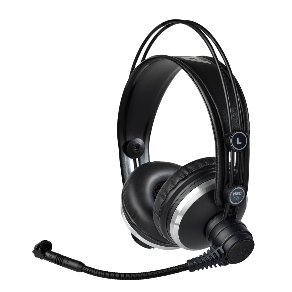 AKG 2955X00280 Hsc171 Closed-Back Headsets Derived From K171 Headphones W/Condenser Mic