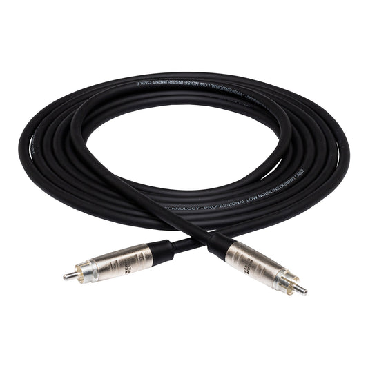 Hosa Pro REAN RCA to REAN RCA Unbalanced Interconnect Cable