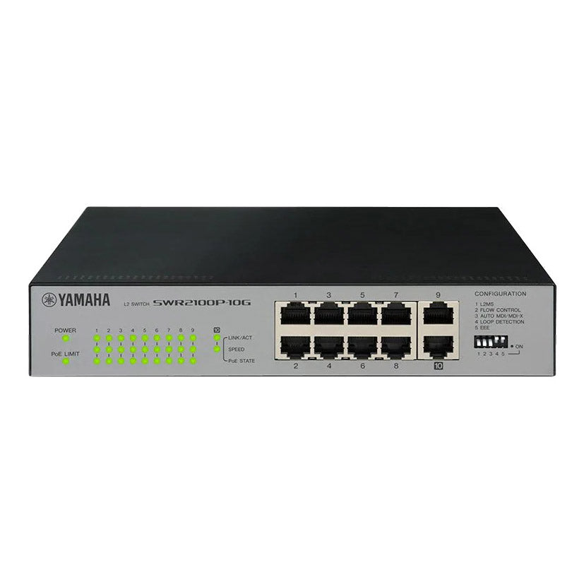 Yamaha SWR2100P-10G 10-Port Network Switch
