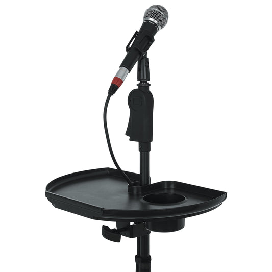 Gator GFW-MICACCTRAYXL Extra Large Microphone Stand Accessory Tray