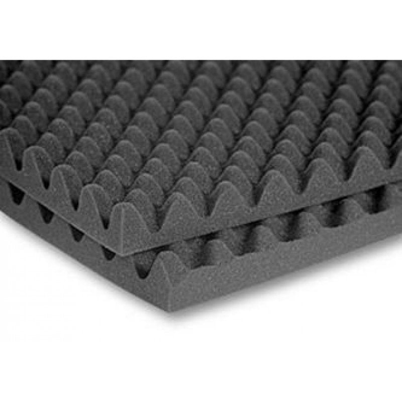 AURACO 2SONO48CHA 2" SonoMatt Acoustic Foam Panels (2-pack, 2'x8'x2", Charcoal)