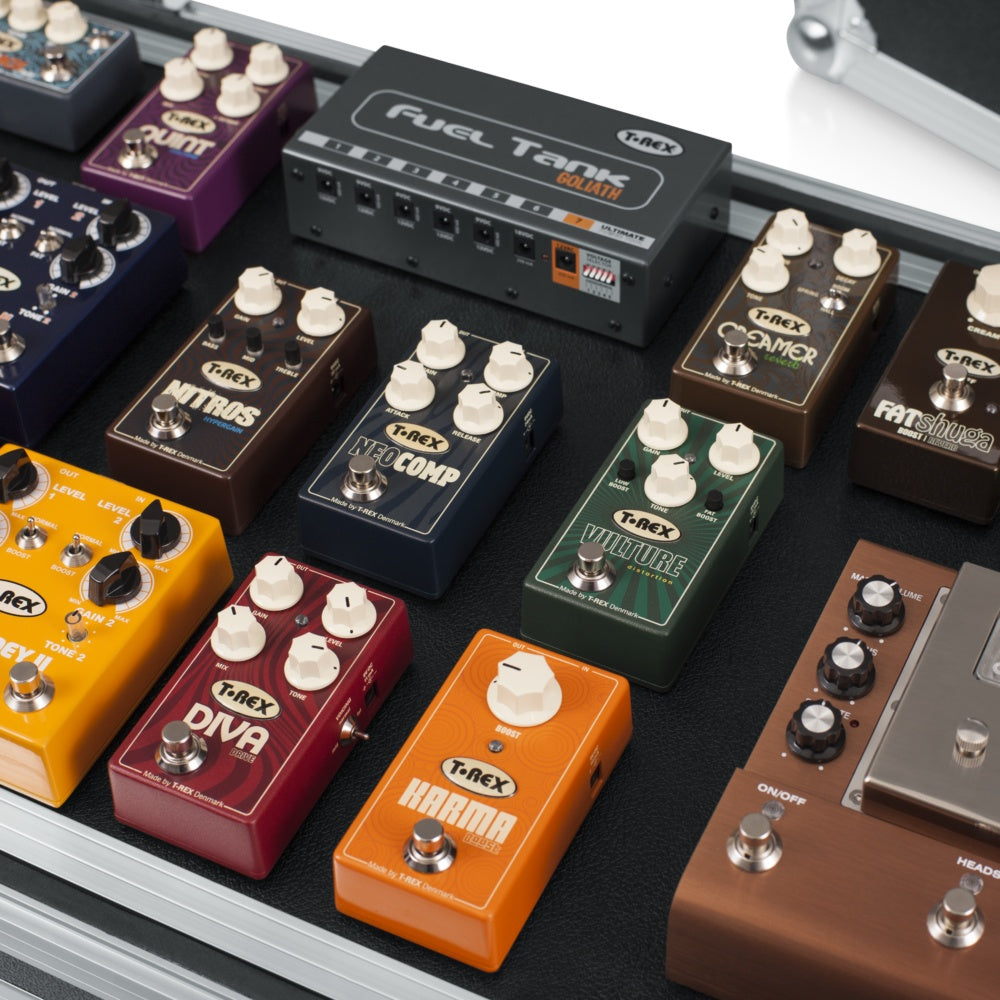 Gator G-TOUR Pedalboard Flight Case With Wheels | Extra Large