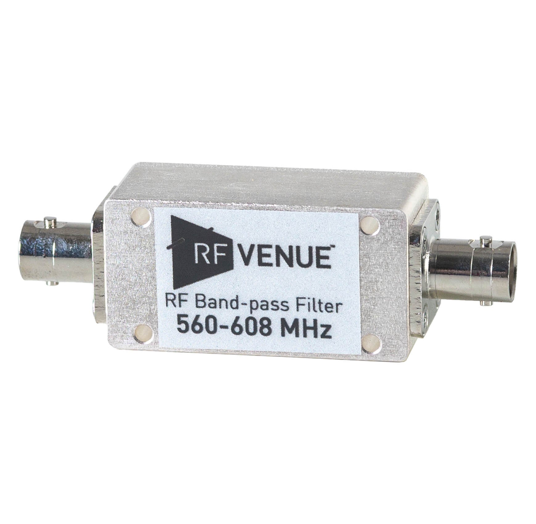RF Venue Band-Pass Filter: 560 - 608 MHz