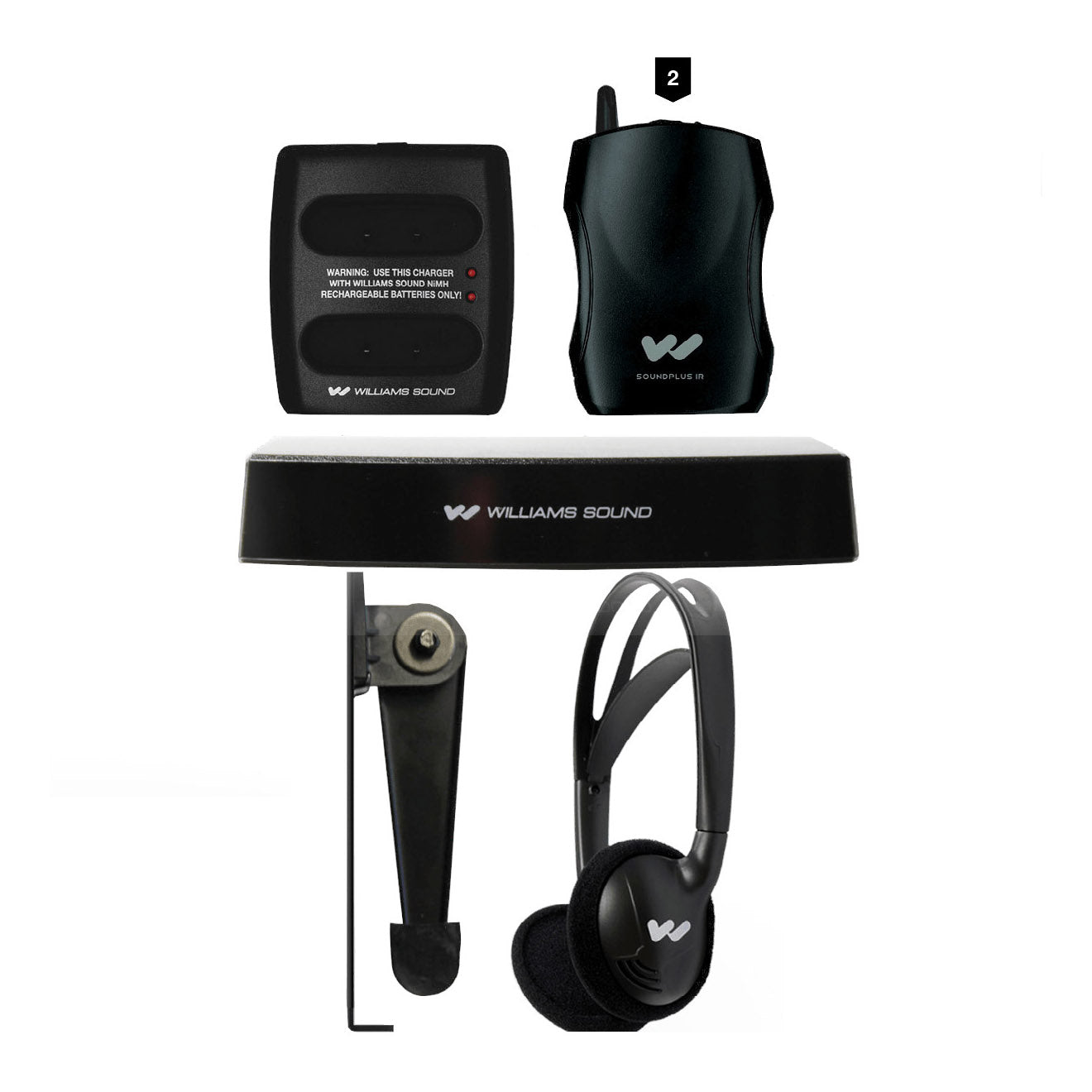Williams AV IR SY2 Small-Area Infrared System for Two – SoundPro