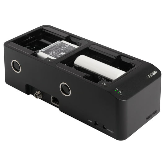 Shure SBC240 Two-Bay Networked Docking Charger