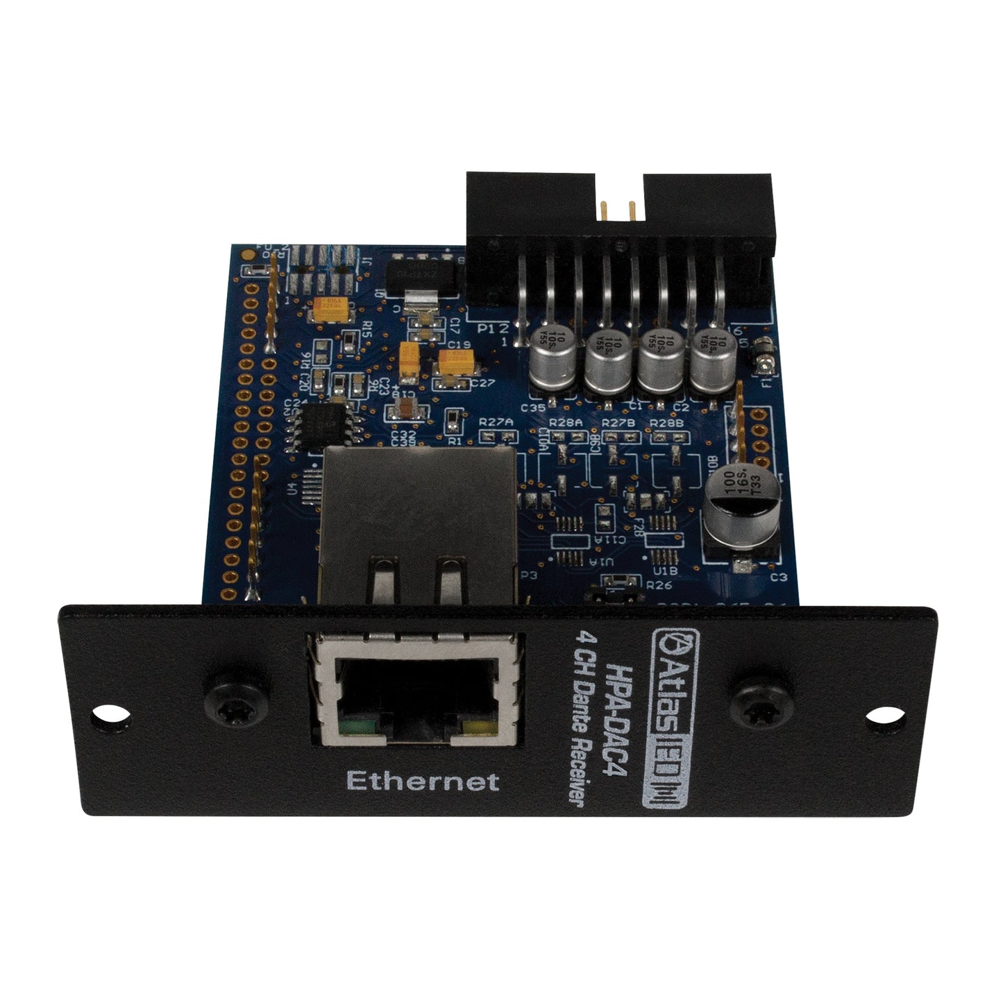 AtlasIED HPA Dante Accessory Card for HPA Amplifiers | Four-Input