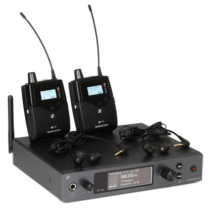 Sennheiser ew IEM G4-twin Wireless Monitoring System | Frequency: A (516-558 MHz)