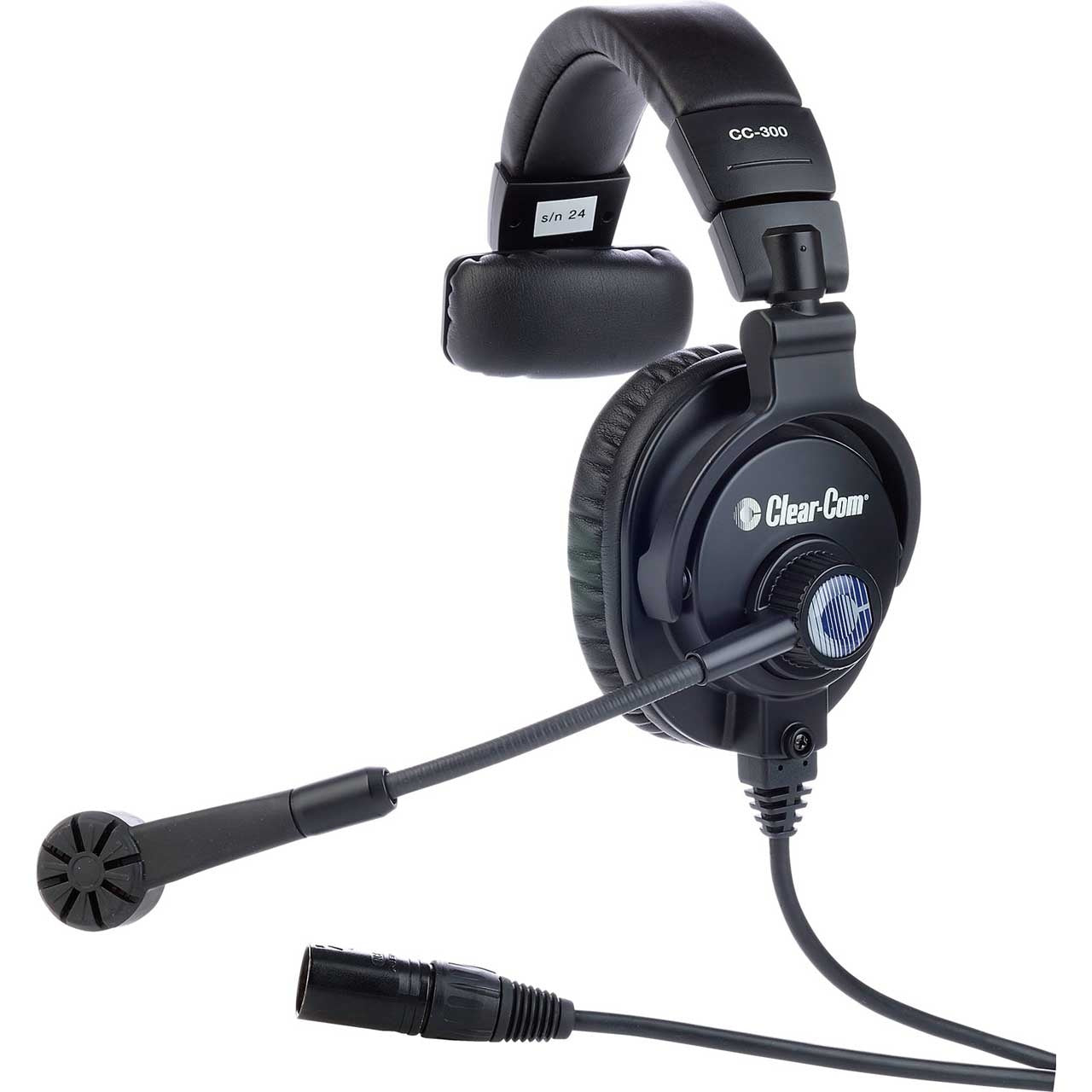 Clear-Com CC-300 Single-Ear Intercom Headset | Connector: X5
