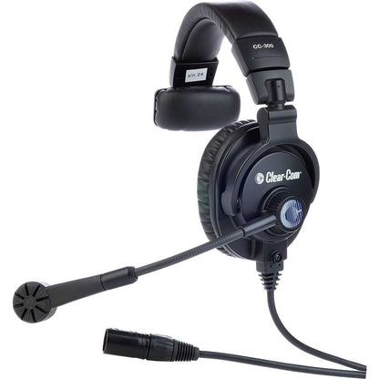 Clear-Com CC-300 Single-Ear Intercom Headset | Connector: X5