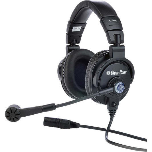 Clear-Com CC-400 Double-Ear Intercom Headset | Connector: X4