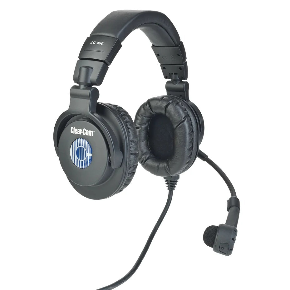 Clear-Com CC-400 Double-Ear Intercom Headset | Connector: X6