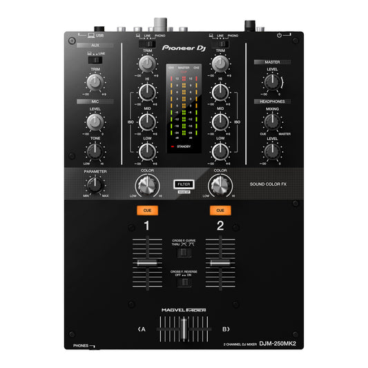 Pioneer DJ DJM-250MK2 2-Channel DJ Mixer top