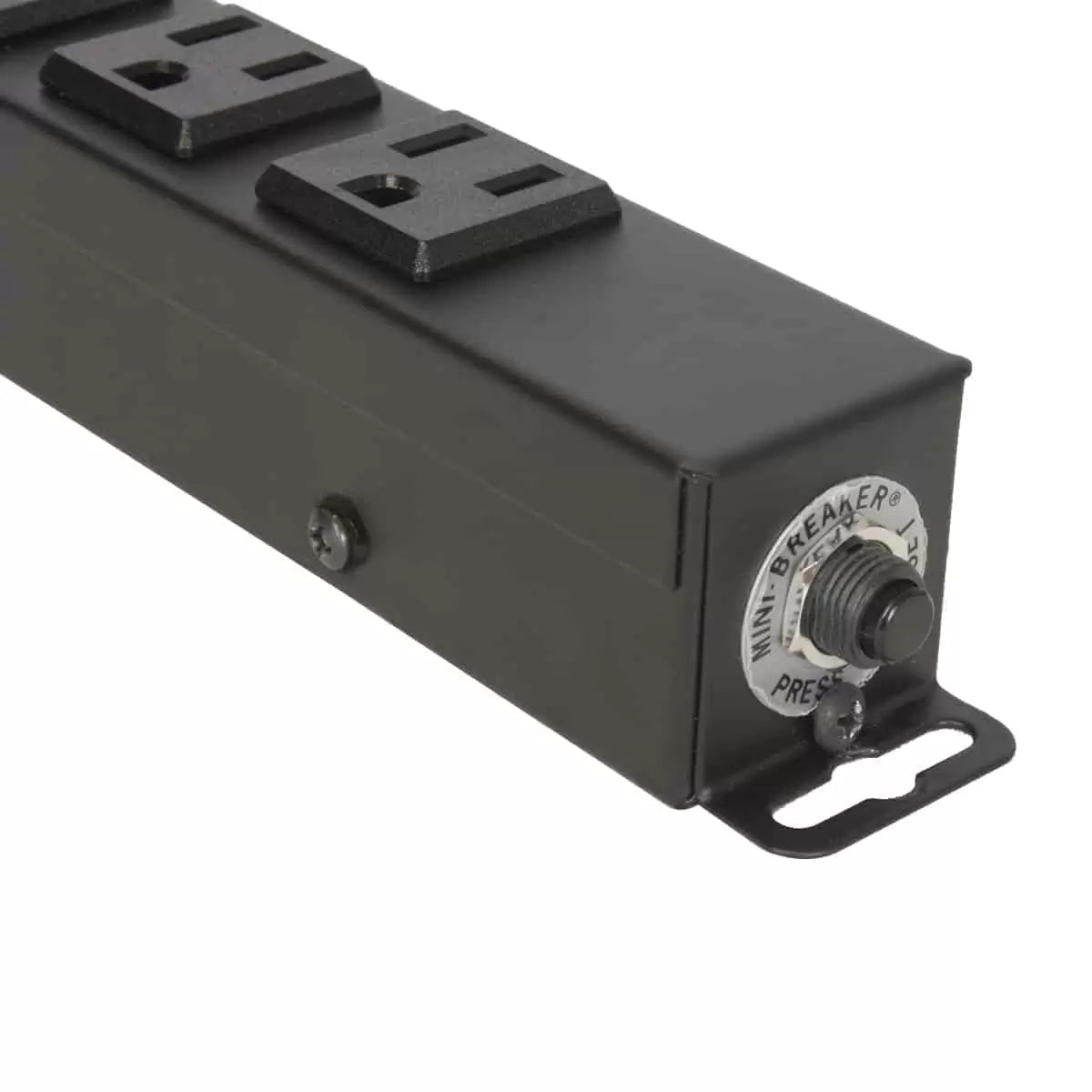 Lowell ACS-1506-WW 12" Power Strip With 6 Wide-Spaced Outlets