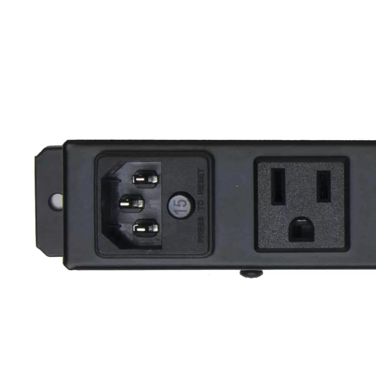 Lowell ACS-1507 12" Rackmount Power Strip With 7 Outlets