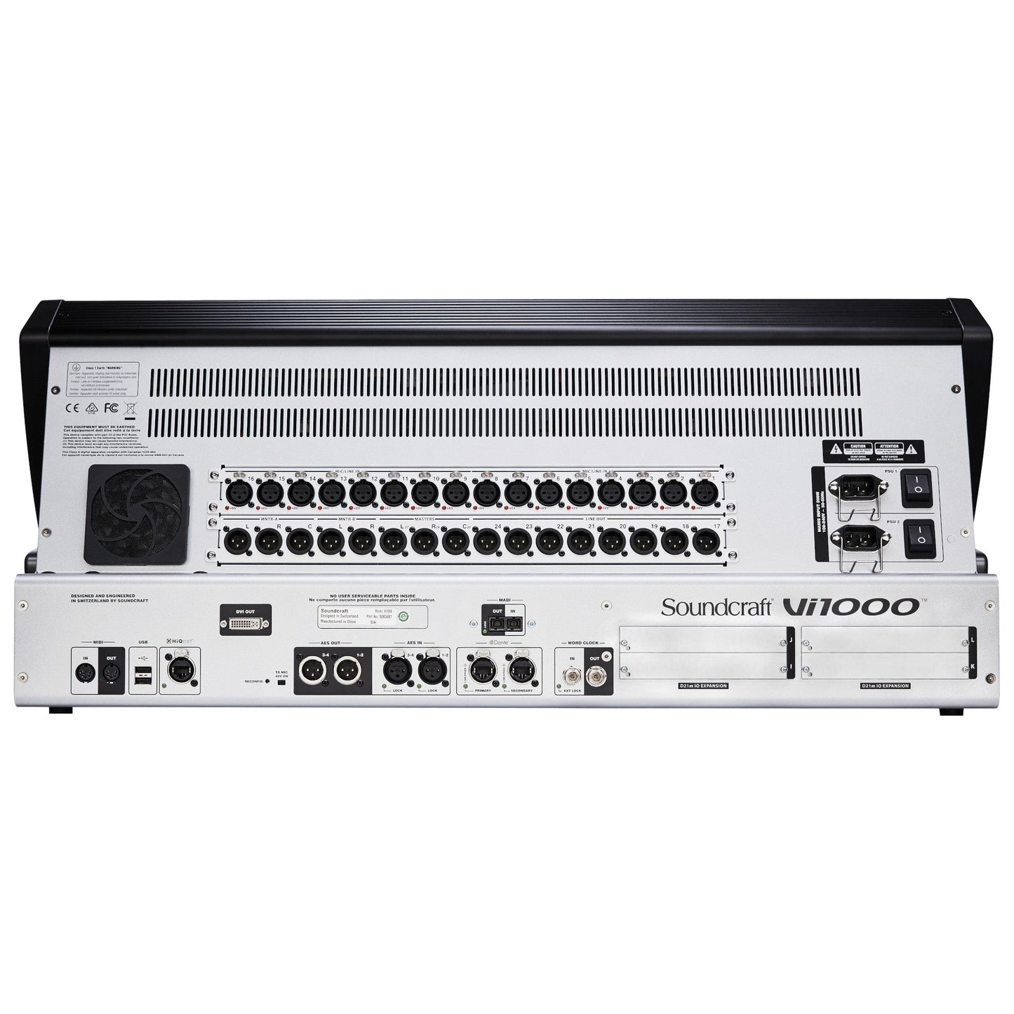 Soundcraft Vi1000 96-Channel Live Sound Digital Mixing Console