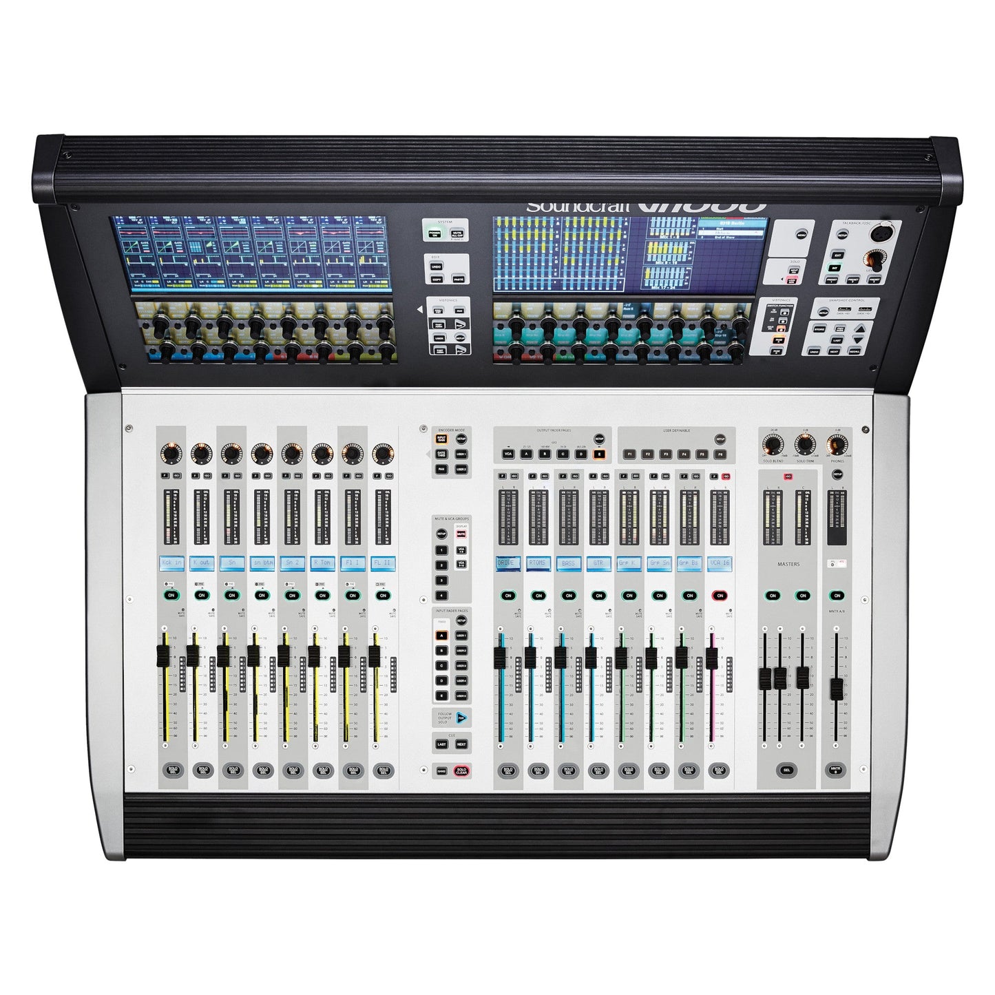 Soundcraft Vi1000 96-Channel Live Sound Digital Mixing Console