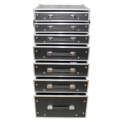 ProX XS-7DTW 7-Drawer ATA Workstation Flight Case With Casters