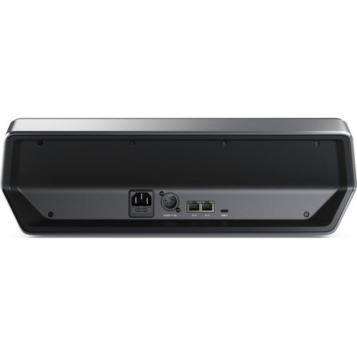 Blackmagic Design ATEM Camera Control Panel rear panel with AC power inlet and Ethernet ports