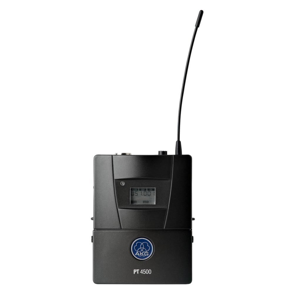AKG 3202H00300 Pt4500 Bd8 50Mw Pro Wireless Bodypack Transmitter, Metal Housing
