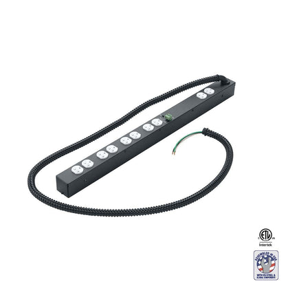 Lowell ACS-2010-RPC-HW 30" Hardwired Power Strip With Remote Control