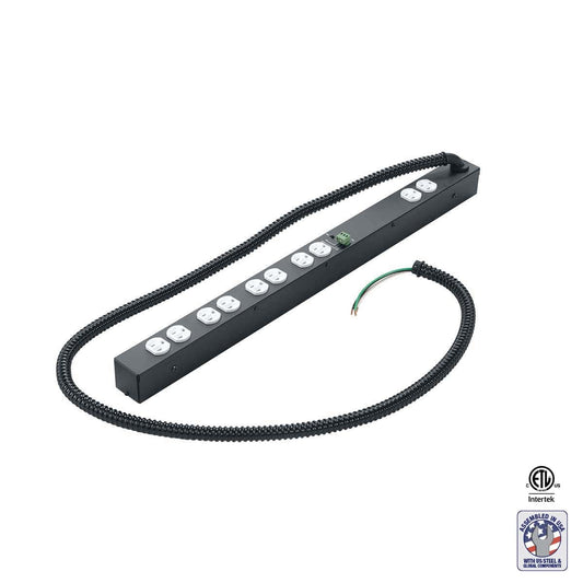 Lowell ACS-2010-RPC-HW 30" Hardwired Power Strip With Remote Control