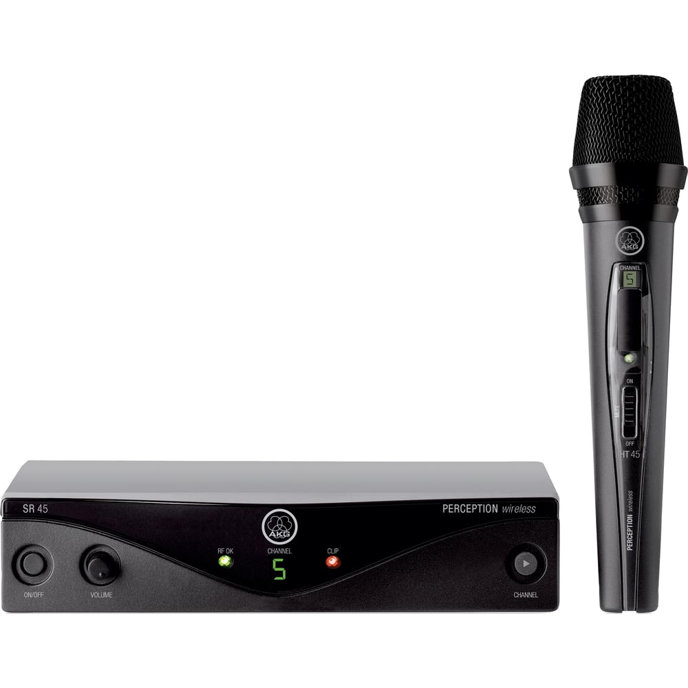 AKG 3251H00010 Perception Wireless 45 Vocal Set Bd A W/ Frequency Wrlss Micro System