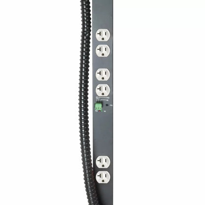 Lowell ACS-2018-5C-RPC-HW 60" Power Strip 18-Outlet 5-Circuit Remote