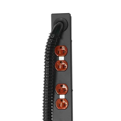 Lowell Power Strip Rack And Shelf Mount AC Distribution | 60" | 20 Outlets | 20A