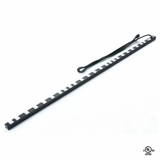 Lowell ACS-2024 70" Rackmount Power Strip With Surge Suppression