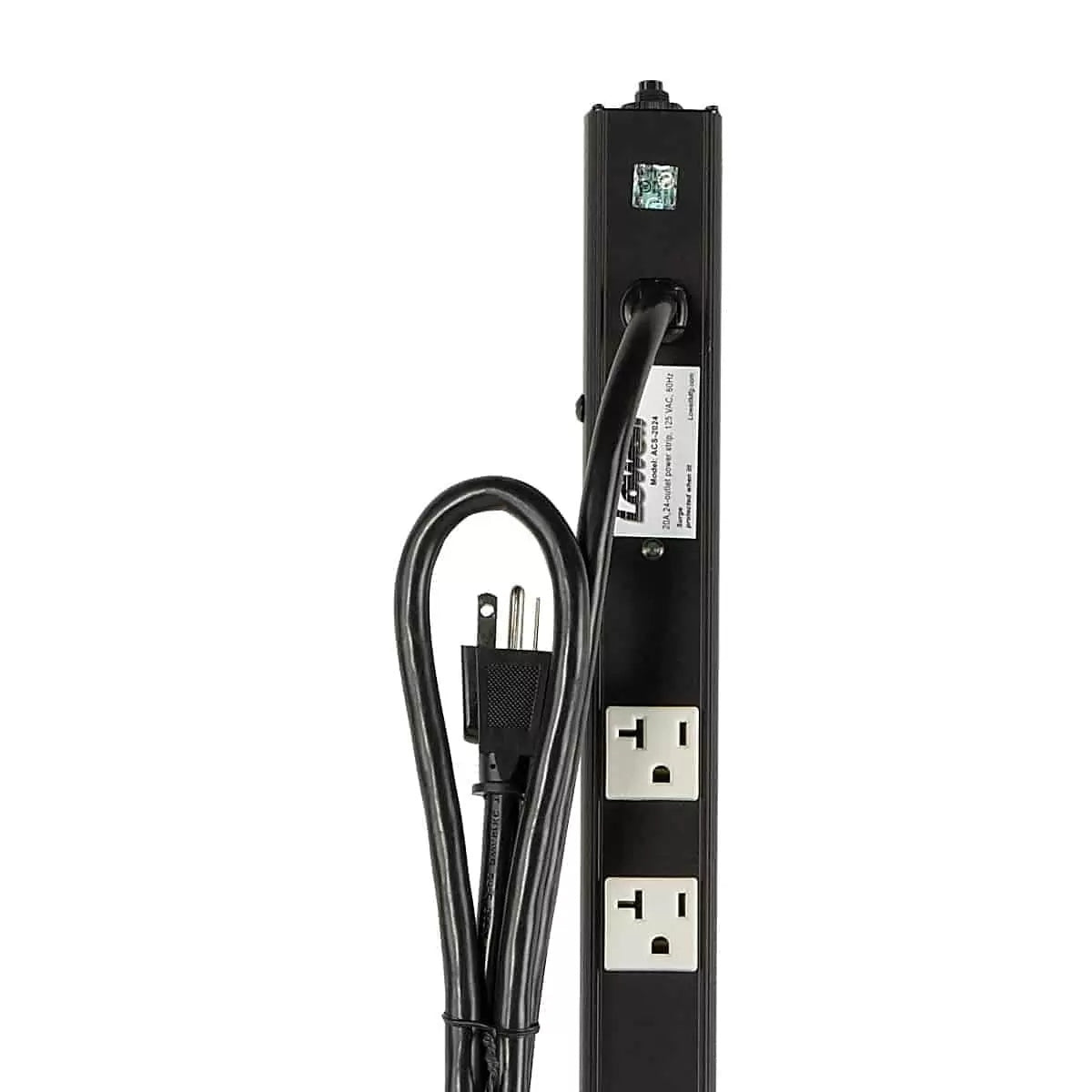 Lowell ACS-2024 70" Rackmount Power Strip With Surge Suppression